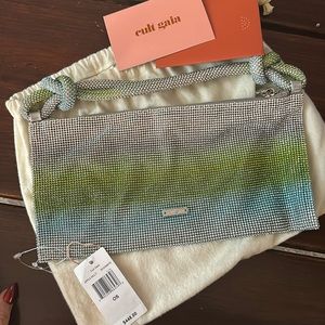 New! Cult Gaia Hera Rhinestone Shoulder Bag